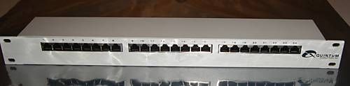 Quintum 24 Port  Patch Panel &amp; Cable 501-1170-00