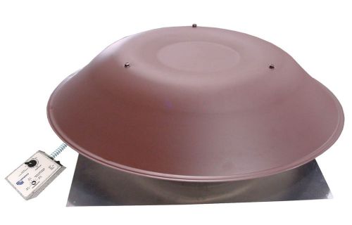 Lomanco 2000BROWN 3.4 Amp Power Roof Ventilator - Brown