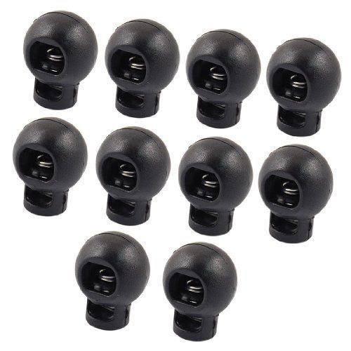 Spring Loaded Round Toggle Stop Cord Locks End 10 Pcs New