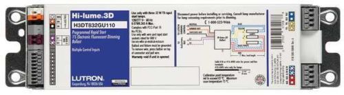 LUTRON H3DT540GU210 Dimming Ballast,120-277 V,22-1/2 In Lamp