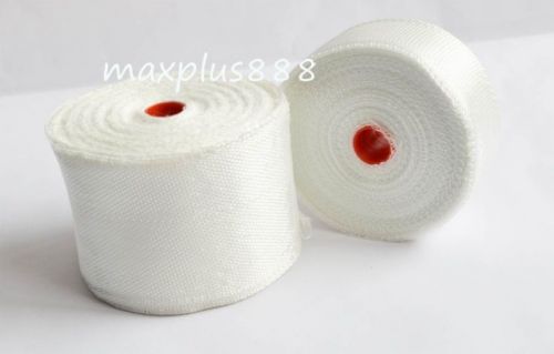 2pcs Fiberglass Cloth Tape E-Glass wide 20mm  (W*L:20mm x 30m) Fiber Plain Weave