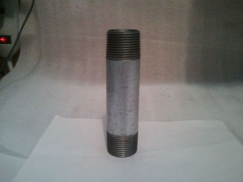 1” x 5&#034; galvanized nipple schedule 40 welded steel for sale