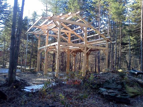 Timber Frames custom Desined and Built