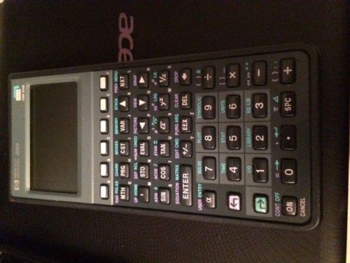 Hewlett Packard HP48GX Calculator, 128K RAM, Black LCD Display, Nice !