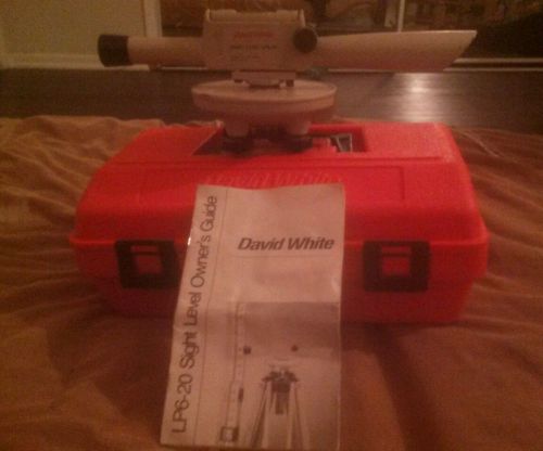 David White LP6-20 Sight Level