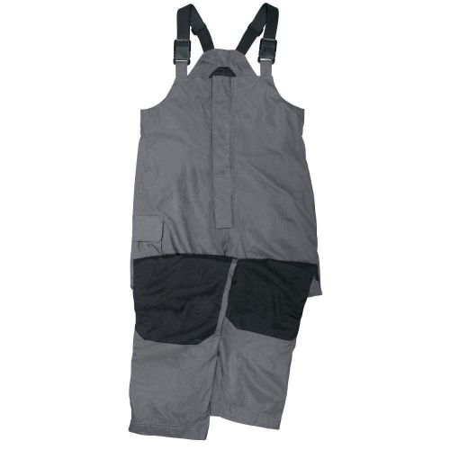 Rain Bib Overall, Charcoal, L 2000003768