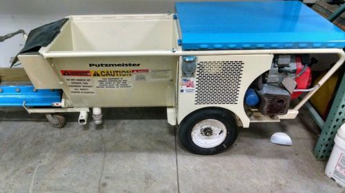 Putzmeister S-5 G Mortar grout pump