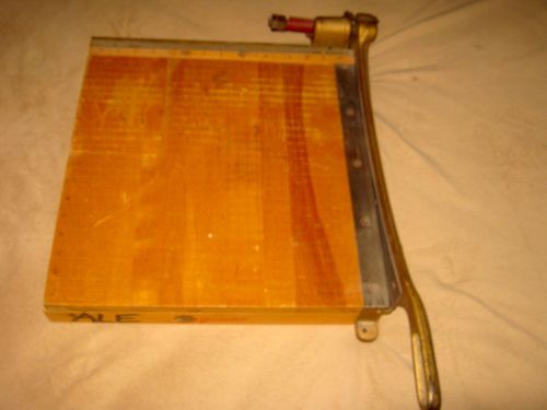 INGENTO NO 5 wood 15&#034; PAPER CUTTER/TRIMMER * SCHOOL/OFFICE/CRAFTS/SCRAPBOOKING