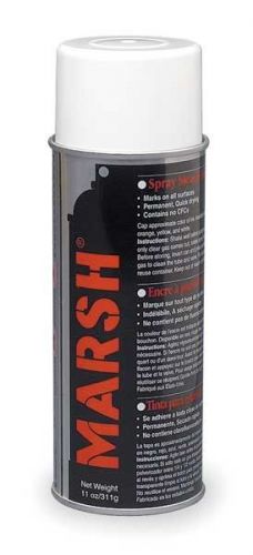 MARSH 30400, White Spray Permanent Stencil Ink 11oz