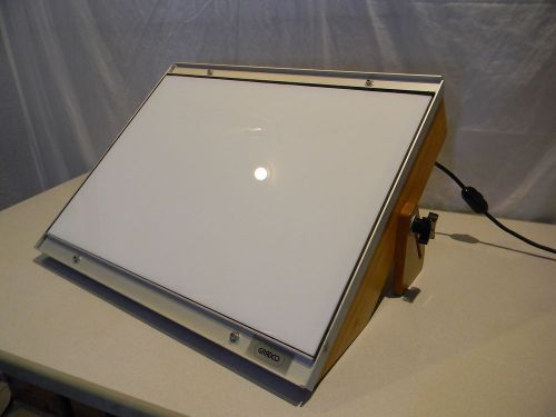 Gradco EN 1625 AT Light Table Box 25&#034; X 18&#034; Viewable Tilt or Flat Graphic Arts