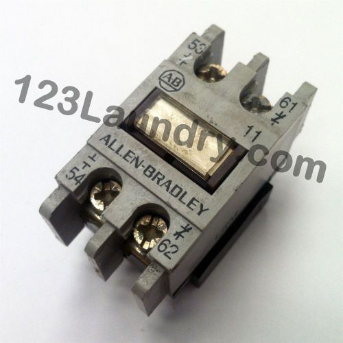 *195-fa11 aux contactor for huebsch front load washer 330145 used for sale