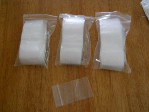 small zip lock bags - qty. 300