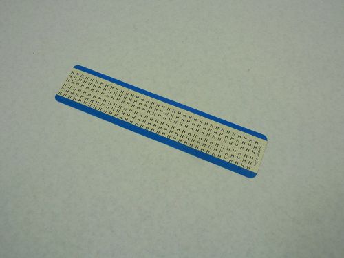 Panduit PCM-H Legend H Marker Label 100 Per Sheet ! NEW !