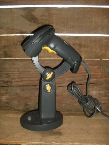 SYMBOL LS4208-SR20007ZZR Barcode Scanner Gun w/ USB Cable &amp; Adjustable Stand