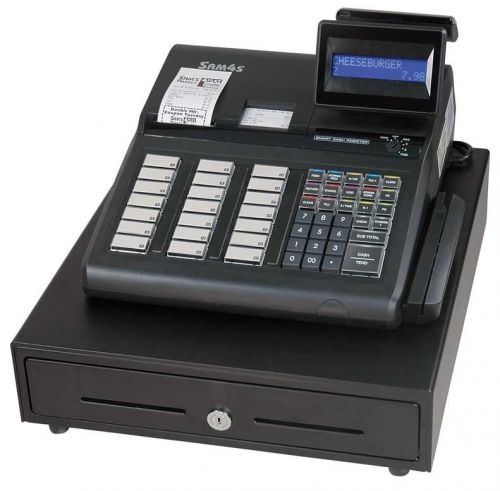 SAMSUNG SAM4s ER-945 POS Retail CASH REGISTER Raised Keyboard Dual Printer NEW