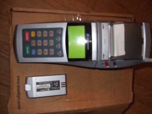 EXADIGM MODEL MATE PLUS CREDIT CARD MACHINE AS IS