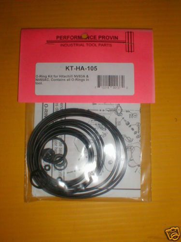 Hitachi nv83a &amp; nv65ac o-ring kit kt-ha-105 ktha105 new for sale