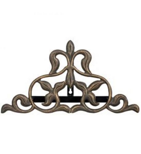 Fleur-De-Lis Hose Holder - Oil Rub Bronze