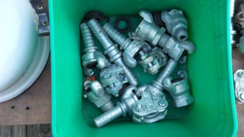 Large lot dixon v&amp;c co x-x air hose fittings couplers adapters hose barb chicago for sale