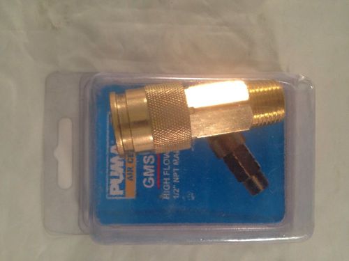 PUMA LARGE FLOW QUICK COUPLER 1/2&#034; NPT MALE GMS-1/2M