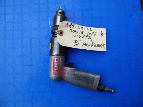 ARO-PNEUMATIC DRILL - DG051B-10BS, 1000 RPM. 3/8&#034; JACOBS CHUCK