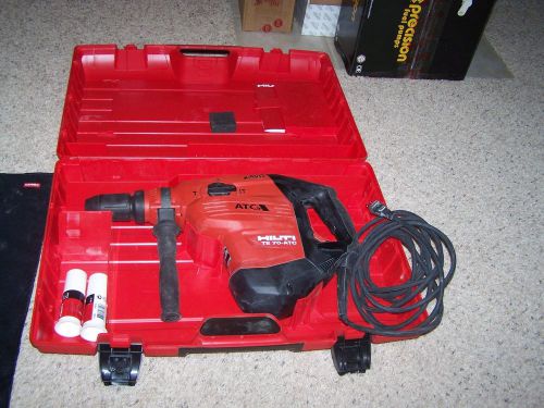 Hilti te 70-atc avr combi hammer ,te 70 atc ,te70  used one job for sale