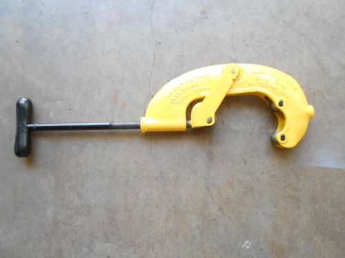 NYE  MODEL NO 4   PIPE CUTTER-  3  WHEEL -SOIL PIPE CUTTER   HVAC PLUMBING