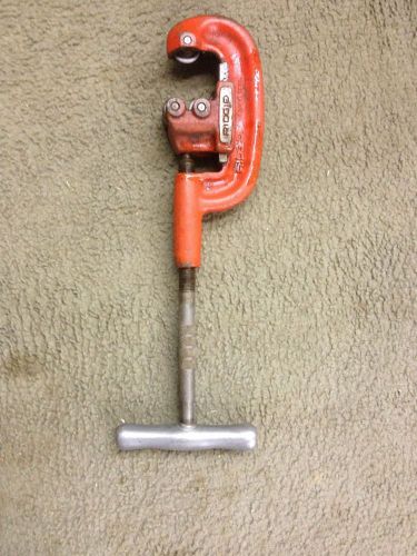 Ridgid 202 Pipe Cutter 1/8&#034;-2&#034;