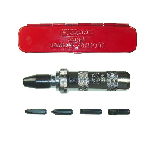 New Vessel 2500 Heavy Duty Impact Screwdriver Set