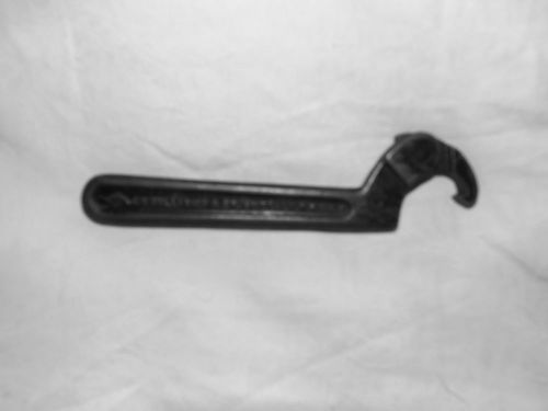 J h williams special 471 adjustable hook spanner , 3/4&#034; - 2&#034; for sale