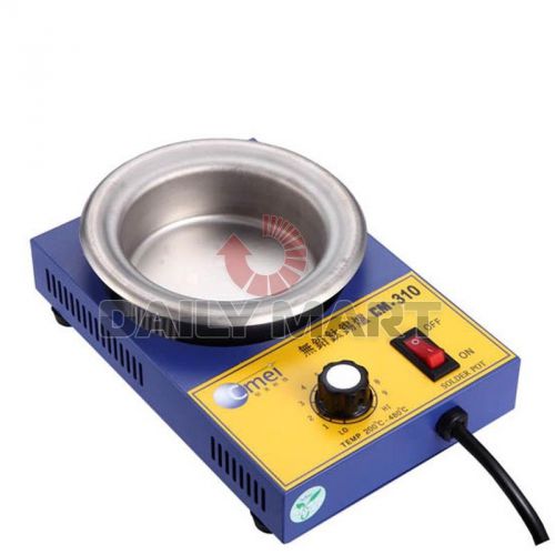 CM310 Lead-Free Titanium Alloy Solder Soldering Pot Desoldering Bath 300W 110V