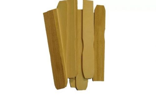 6&#034; Wooden Fan Handles - 15 ct