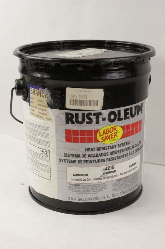 2 Gallon RUST-OLEUM Heat Resistant System Industrial Use Aluminum 4215