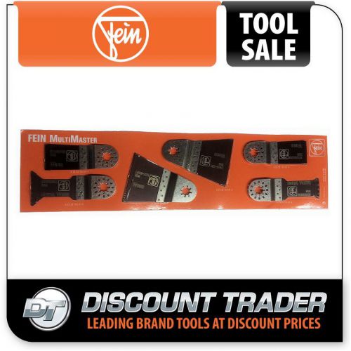 Fein MultiMaster MultiTool Blade Pack 6 Piece 33908078000