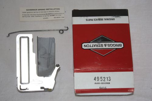 Briggs &amp; stratton governor blade #495213 (490529,297310, 498700) 60100,80200,901 for sale