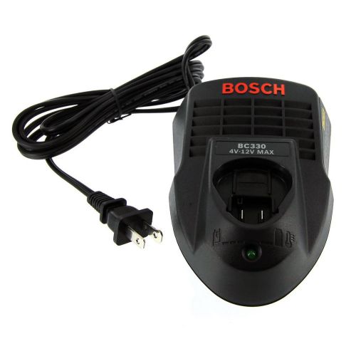 Bosch bc330 4-12v lithium ion battery charger for bat411 bat412 bat413 bat414 for sale