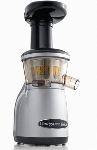 NEW! OMEGA VERT HD VRT 350 Vertical Masticating Juicer Extractor: Silver/Black