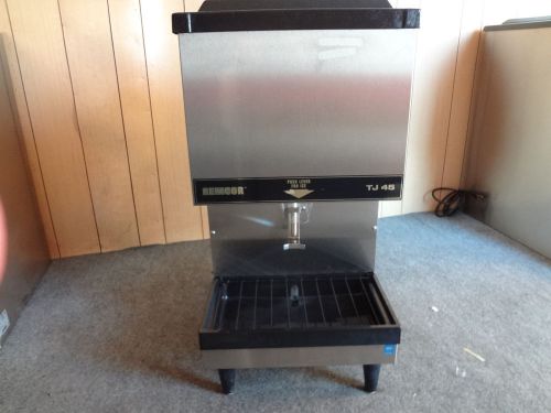 Cornelius remcor stainless ice dispenser, m# tj45s, excellent condition #281 for sale