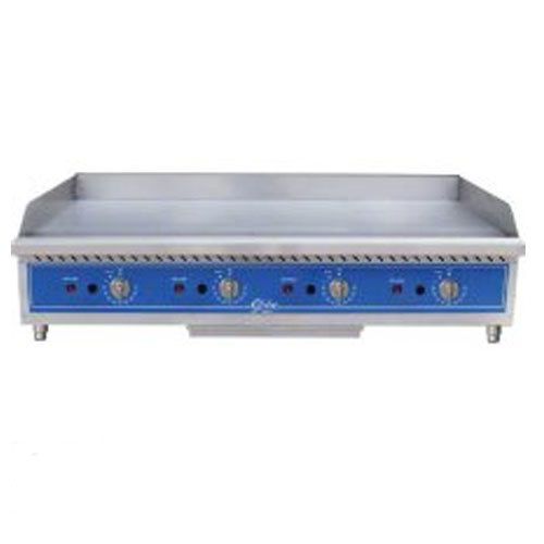 Globe GG48TG Griddle, Gas, Countertop, 48&#034; Wide, (30,000 BTU Per Burner), 3/4&#034; T