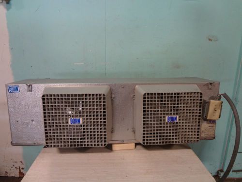 &#034; BOHN &#034; H.D. COMMERCIAL 2 FANS LOW PROFILE EVAPORATOR CONDENSING COIL UNIT