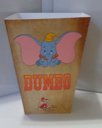 DUMBO POPCORN BOX. DISNEYLAND CARTOONS......FREE SHIPPING