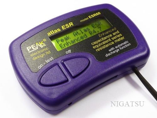 NEW Peak ESR70 Atlas ESR PLUS Capacitor Analyser with audible alerts from JAPAN