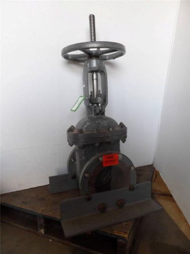 Fire Main 6&#034; Gate Valve Cut-Away For Training Purposes Crane FP-47 P/N 47XUF*