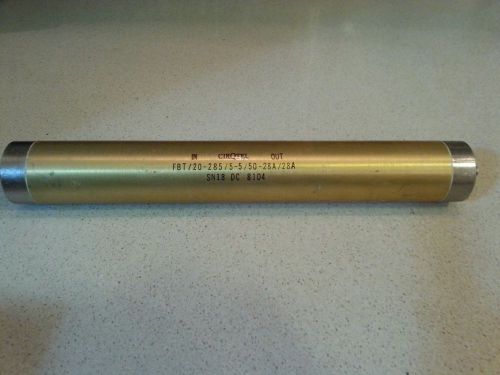 CIRQTEL RF Microwave BPF bandpass filter High Power 285MHz/10MHz VHF UHF TESTED