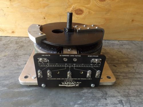 New Variac Variable Transformer W50H