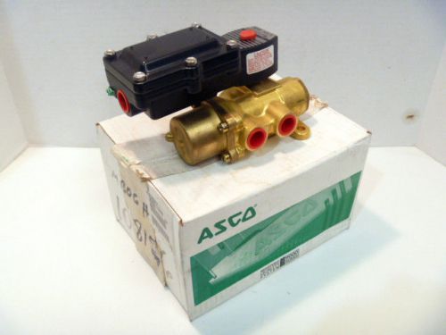 1/2&#034; ASCO JBEF 8344G074 RedHat II 4-Way Threaded Solenoid Valve New In Box