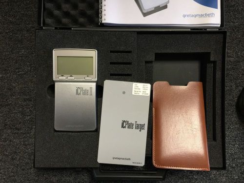 Gretag Macbeth iCPlate II Litho Plate Meter reader