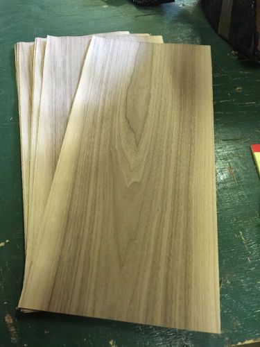 Wood Veneer Walnut 12x30 22 Pieces Total Raw Veneer &#034;EXOTIC&#034; WAL1 2-11-15