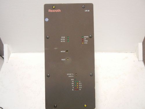 REXROTH 0 608 750 101 USED LTE 45 SERVO AMPLIFIER 0608750101