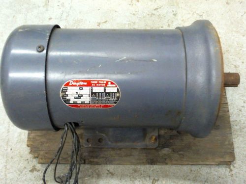 Dayton 3phase Motor 3N346B 5HP 1740RPM 60HZ FR. K184TC